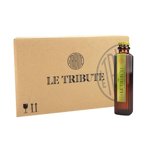 FRESH LE TRIBUTE GIN | Ginger Ale | Mit natürlichen Zitronengras - Aromen | Ideal zu Whisky, Bourbon, Rum & Tequila | Quellwasser aus eigener Quelle | 24 x 200 ml von FRESH LE TRIBUTE GIN