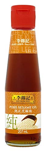 LEE KUM KEE Öl Sesam, 3er Pack (3 x 207 ml) von LEE KUM KEE