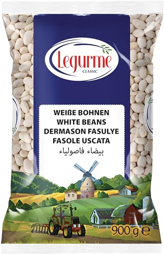 LEGURME Weiße Bohnen (Beyaz Fasulye) - 1 x 900 g von LEGURME