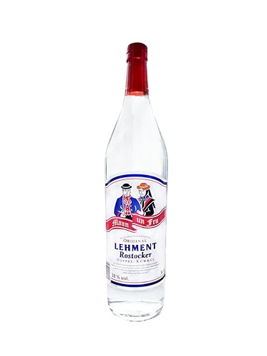 Original Lehment Doppelkümmel I Milder Rostocker Kümmel I Unveränderte Rezeptur seit 1864 I 38% Vol. I 3 L von LEHMENT