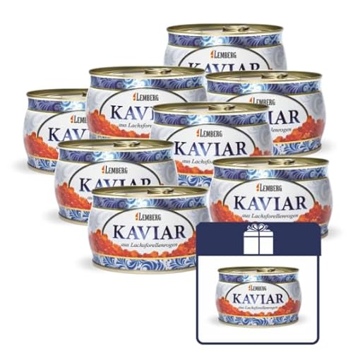 Lachsforellen - Kaviar, 8+1, 400g von LEMBERG