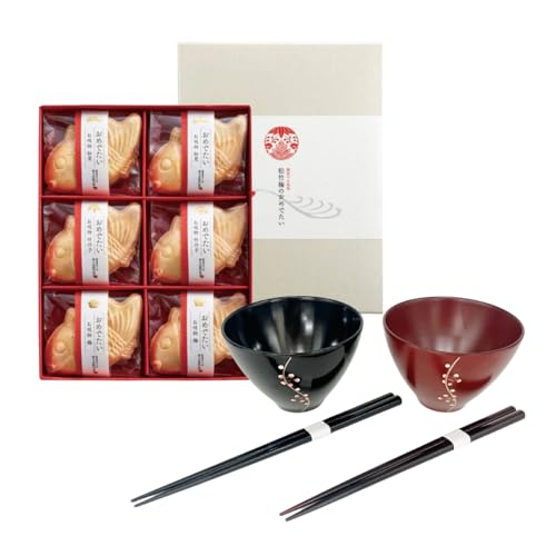Japanisches traditionelles Geschmackssuppen-Set mit einem Paar Yamanaka Lackgeschirr-Schalen von LEONIS