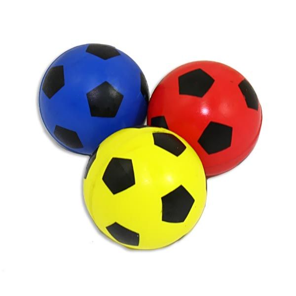 Fußball Flummiball 4 cm, Gummi, 1&nbsp;Minifußball als tolle Geschenkidee von LG-Imports