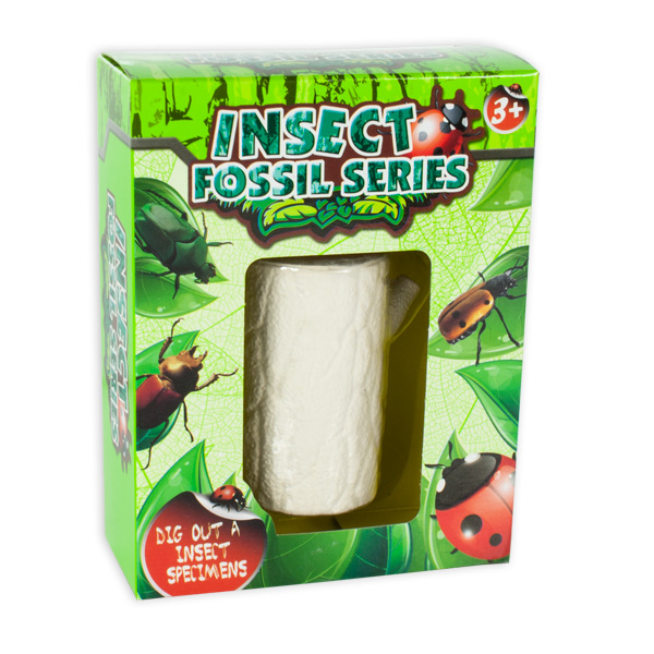 Insekten Ausgrabungs-Spiel mit Baum-Gipsblock von LG-Imports