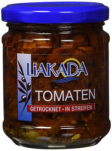 Liakada Getrocknete Tomaten in Öl, 8er Pack (8 x 180 g) von LIAKADA
