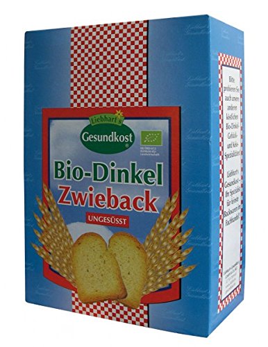 Dinkel-Zwieback. bio (0.2 Kg) von LIEBHARTS GESUNDKOST