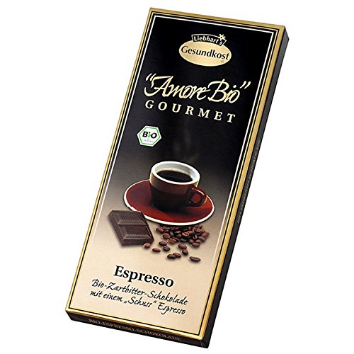 Bio-Espresso-Zartbitter-Schokolade (0.1 Kg) Bio-Espresso-Zartbitter-Schokolade (0.1 Kg) von Liebhart's