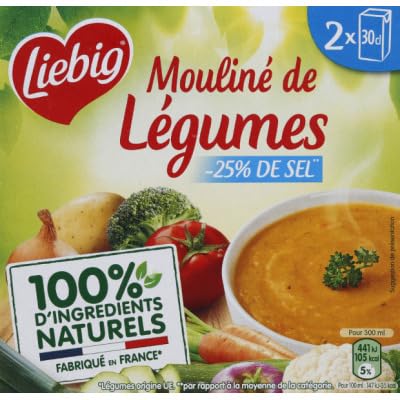 Liebig Gemahlenes Gemüse – 25 % Salz, 2 x 30 cl Liebig Gemahlenes Gemüse – 25 % Salz, 2 x 30 cl von LIEBIG