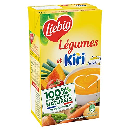 Liebig - Süße Freuden und Gemüse Kiri 1L - Packung mit 4 von LIEBIG