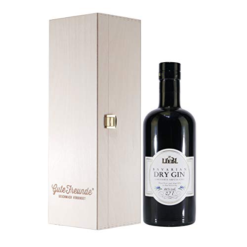 Liebl Bavarian Dry Gin mit Geschenk-Holzkiste Liebl Bavarian Dry Gin mit Geschenk-Holzkiste von LIEBL