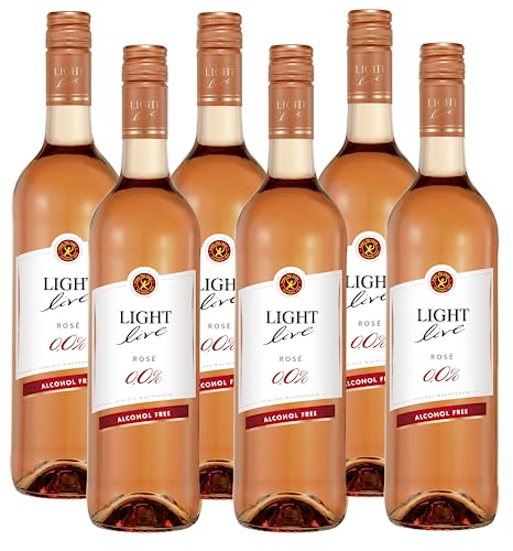 LIGHT live alkoholfrei 0,0% Rosé (6 x 0,75 l) von LIGHT live