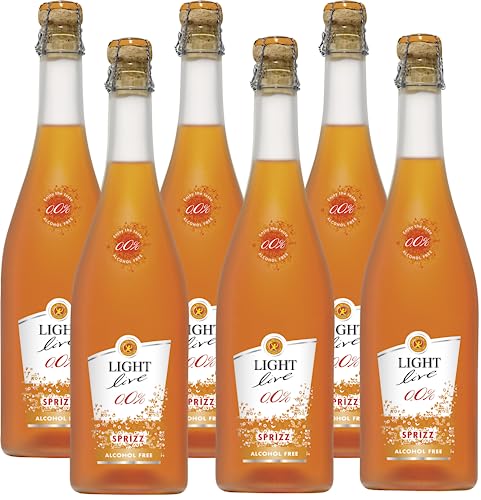 LIGHT live alkoholfrei 0,0% Sparkling Sprizz (6 x 0,75 l) von LIGHT live