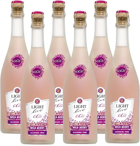 LIGHT live alkoholfrei 0,0% Sparkling Wildberry (6 x 0,75 l) von LIGHT live