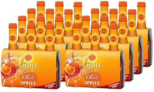 LIGHT live alkoholfrei 0,0% Sprizz 3er Cluster (8 x 3 x 0,20 l) von LIGHT live