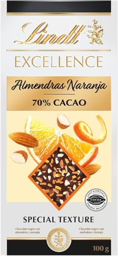 TAVOLETTA EXCELLENCE 70% ARANCIO E MANDORLA 100G von Lindt