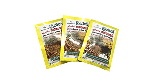 Link Paspanguwa Sri Lankan Ayurvedisches Kräutergetränk angereichert, authentische Qualität, Kräuter 25 g, 3 Packungen Link Paspanguwa Sri Lankan Ayurvedisches Kräutergetränk angereichert, authentische Qualität, Kräuter 25 g, 3 Packungen von LINK NATURAL