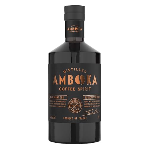 Amboka Coffee Spirit 700ml 40% | Ausgewählte Kaffeesorten, historisch destilliert | Perfekt für charaktervolle, nicht-süße Cocktails von LION SPIRITS