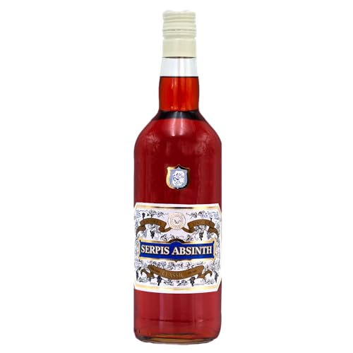 Serpis Classic 65 Absinth 1000ml 65% | Traditioneller Spanischer Absinth | Destilliert mit ganzer Wermutpflanze | Einzigartiger roter Absinthe mit fruchtiger Note Serpis Classic 65 Absinth 1000ml 65% | Traditioneller Spanischer Absinth | Destilliert mit ganzer Wermutpflanze | Einzigartiger roter Absinthe mit fruchtiger Note von LION SPIRITS