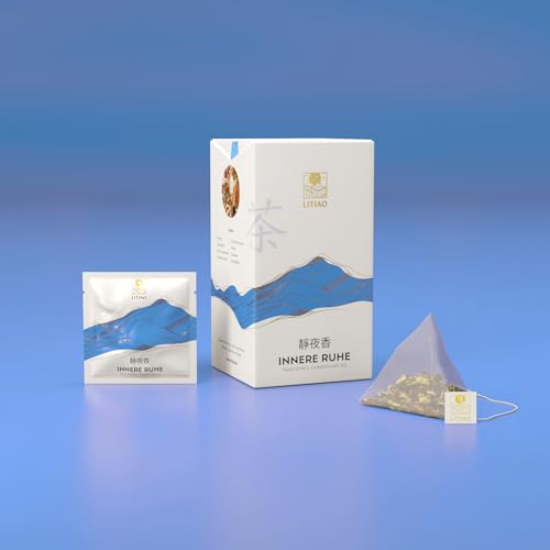 LITIAO INNERE RUHE Kräutertee - Mit 8 rein natürlichen TCM-Kräutern - 1er Set von LITIAO