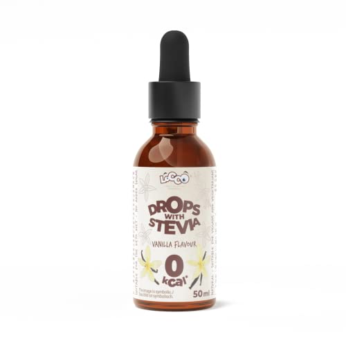 LoCCo 0 kcal Vanille-Tropfen – Zuckerfrei, Gesüßt mit Stevia – Ideal für Vegane & Keto-Diäten, 50 ml LoCCo 0 kcal Vanille-Tropfen – Zuckerfrei, Gesüßt mit Stevia – Ideal für Vegane & Keto-Diäten, 50 ml von LOCCO LOW CALORIES COMPANY