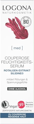 Logona MED Couperose Feuchtigkeits-Serum Rotalgenextrakt (6 x 30 ml) von LOGONA Naturkosmetik