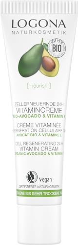 Logona NOURISH Zellerneuernde Vitamincreme Bio-Avocado & (2 x 30 ml) von LOGONA Naturkosmetik