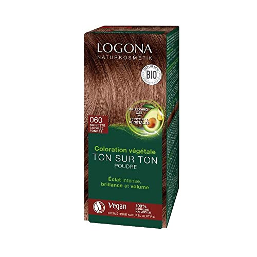 Logona Pflanzen-Haarfarbe-Pulver nussbraun (100 g) von LOGONA Naturkosmetik
