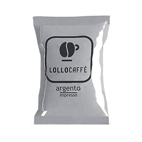300 Kapseln Lollo Caffe' kompatibel Espresso Point Mischung Silber Espresso von LOLLO