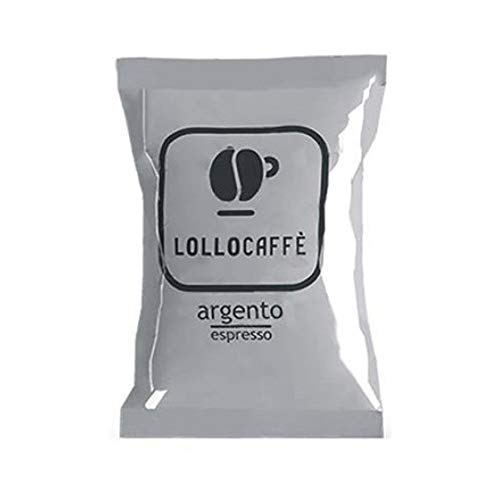 600 Kapseln Lollo Caffe' kompatibel mit Espresso Point Mischung Silber Espresso von LOLLO