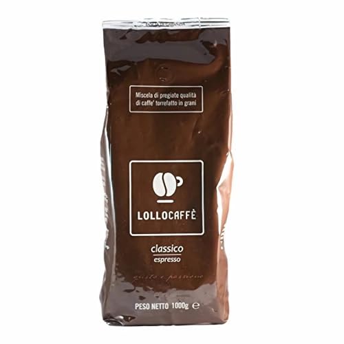 Lolo Kaffeebohnen 1 kg Linie Bar Klassische Mischung Espresso Original Napoletano - kräftiges Braten von LOLLO