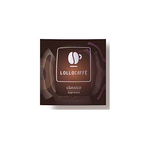 LOLLO CAFFE 150 Kaffeepads aus Papier, ESE, 44 mm, klassische Mischung für Espresso/Tasse, kompatibel von LOLLO CAFFE