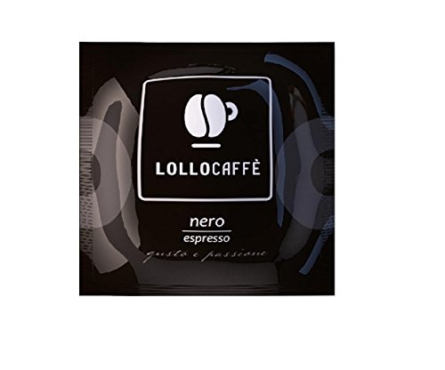 150 Kaffeepads Lollo, Mischung: Schwarz, luxuriös, aromatisch. von LOLLO