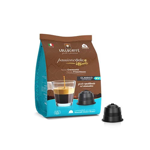 192 Kaffee Kapseln - Classico - Comp. Dolce Gusto - Lollo kaffee von LOLLO