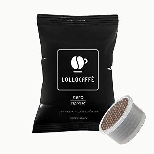200 Kaffeekapseln LOLLO Mischung schwarz kompatibel mit Point von LOLLO