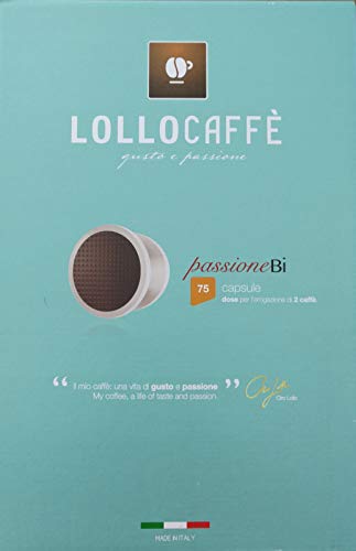 75 Lollo Bidose Espresso Point Kapseln für Lavazza Nims Kaffeemaschinen 75 Lollo Bidose Espresso Point Kapseln für Lavazza Nims Kaffeemaschinen von LOLLO