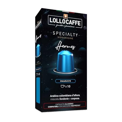 10 Lollo Caffè Aluminium Kapseln Box Specialty Hermes Nespresso® kompatibel von LOLLOCAFFE