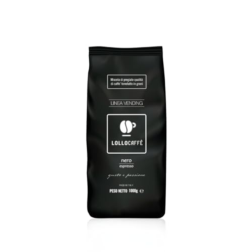 Kaffeebohnen Espresso Schwarz Lollo Caffè 1 kg von LOLLO