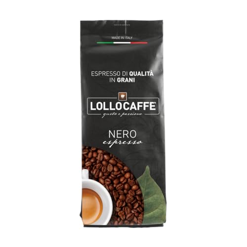 Kaffeebohnen Espresso Schwarz Lollo Caffè 1 kg von LOLLOCAFFE