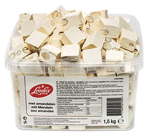 KingsWay Lonka Mandeln Nougat, 1.5 kg von LONKA