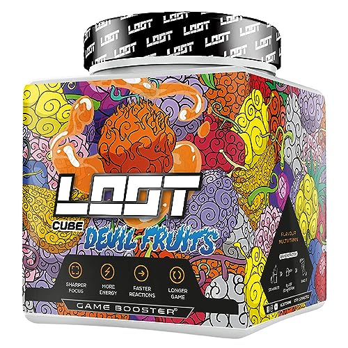LOOT® Game Booster | Konzentration, Ausdauer, Reaktionsfähigkeit | 50 Servings (400g) mit Koffein & 20 einzigartigen Inhaltsstoffen | Flow-State® Formel | Devil Fruit von LOOT