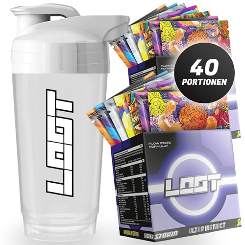 LOOT Starter Set Deluxe Bundle mit der Flow-State Formel | 40 Portionen in 10 verschiedenen Geschmacksrichtungen | 20 hochdosierte Inhaltsstoffe für mehr Konzentration, Ausdauer & Reaktionsfähigkeit LOOT Starter Set Deluxe Bundle mit der Flow-State Formel | 40 Portionen in 10 verschiedenen Geschmacksrichtungen | 20 hochdosierte Inhaltsstoffe für mehr Konzentration, Ausdauer & Reaktionsfähigkeit von LOOT