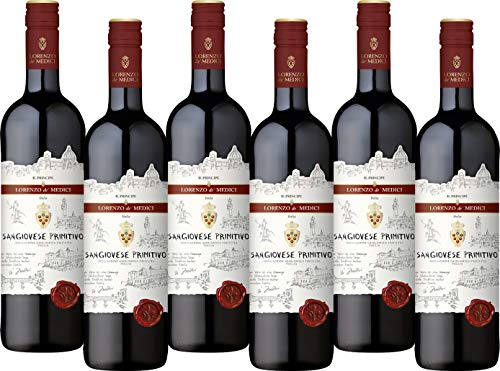 GERSTACKER LORENZO de' MEDICI® SANGIOVESE PRIMITIVO IGP (6 x 0,75L) von LORENZO de' MEDICI