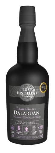 Dalaruan Classic Selection from The Lost Distillery Company. 700ml, 43% Abv, Non Chill Filtered, Blended malt Scotch Whisky. Sherry finished smoky Campbeltown style. Lost Scotch Whisky Legends Reborn. … Dalaruan Classic Selection from The Lost Distillery Company. 700ml, 43% Abv, Non Chill Filtered, Blended malt Scotch Whisky. Sherry finished smoky Campbeltown style. Lost Scotch Whisky Legends Reborn. … von LOST DISTILLERY COMPANY
