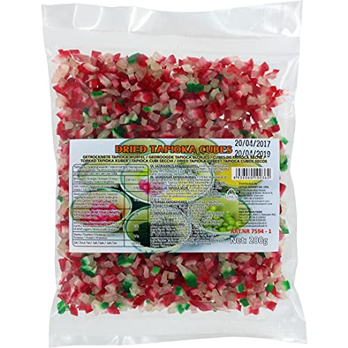 Sulo - Getrocknete Tapiokawürfel, 200 g Sulo - Getrocknete Tapiokawürfel, 200 g von Sulo