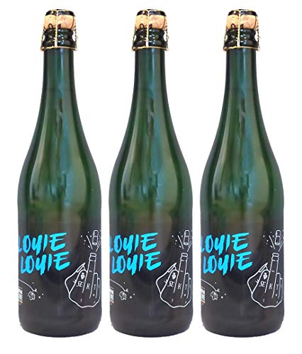 Louie Louie Sekt (3 x 0,75 l), perfekt auch als Geschenk, Bio & Vegan, Winzersekt trocken 11,5%, aus Qualitätsweinen aus Württemberg, Set aus 3 Flaschen Winzersekt von LOUIE LOUIE