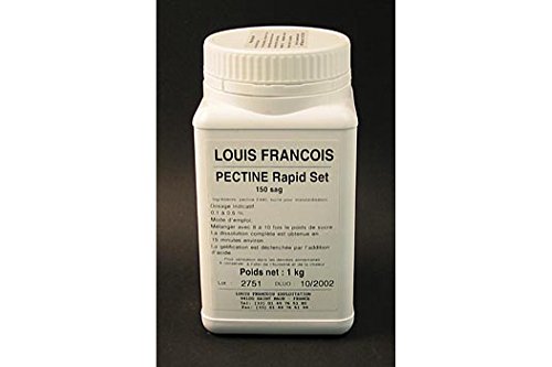 Pektin - Pectine RS 150 - Rapid-Set, Geliermittel für Marmelade/ Konfitüre, 1 kg von Louis Francois