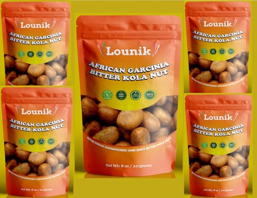 Bittere Kolanüsse – Bündel mit 5 Packungen-Bitter Kola nuts- Bundle of 5 Packs Bittere Kolanüsse – Bündel mit 5 Packungen-Bitter Kola nuts- Bundle of 5 Packs von LOUNIK