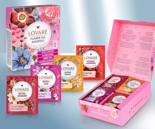 Lovare Flower Tee-Sortiment 32Btl.x2g Lovare Flower Tee-Sortiment 32Btl.x2g von LOVARE