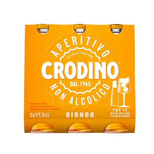 Crodino Aperitif | Aperitivo Biondo | Alkoholfreier Aperitiv | 3 x 0.175 l | 0.00% vol Crodino Aperitif | Aperitivo Biondo | Alkoholfreier Aperitiv | 3 x 0.175 l | 0.00% vol von LOVEVINO.eu