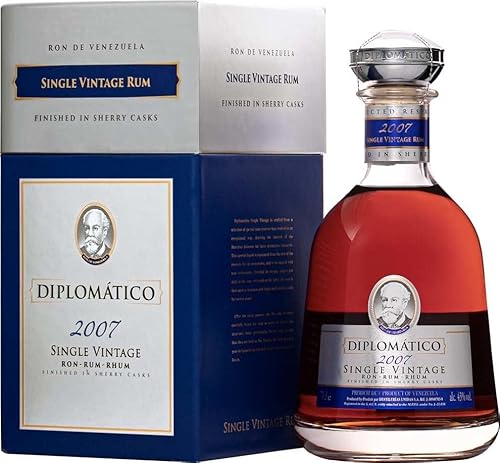 Diplomatico Single Vintage 2007 Rum 0.7 l 43% vol Diplomatico Single Vintage 2007 Rum 0.7 l 43% vol von LOVEVINO.eu